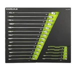 Carlyle Pc Metric Pt Long Combination Wrench Set - CCWL1219M. Fixed Price $137.92.