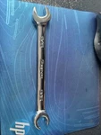 Snap On Tools - RXS18B 9/16 Flare Nut Open End Wrench New. Fixed Price $45.00.