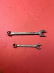 Mac Tools - Lot Of 2 Midget Combination Wrenches 6PT (1/4 CH8) (3/8 C3). Fixed Price $11.56.