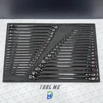 Snap-on Tools Usa New 38-PIECE Master Flank Drive Plus Wrench SOEXFSET1BDT. Fixed Price $2999.95.