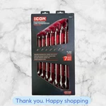 Icon Professional Long Combination Wrench Set Sae Piece WCLS-7 New Shipping. Fixed Price $65.00.