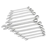 Klutch 11-PC. Combination Metric Wrench Set With Full Polish. Fixed Price $35.99.