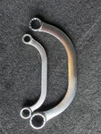 New Proto Tools Usa 2PC Half Moon Box End Wrench Set Sae 1731 3/4" & 1725 7/16. Fixed Price $42.00.