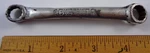 Blue-point XD-1214 3/8 7/16 Double Offset Box End Wrench, 4.5" Long. Fixed Price $8.00.