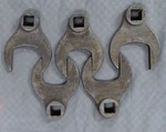 Snap-on Open-end Crowfoot Wrench Usa 5PC Set S-8272 S-8175 S-8661 S-9156 S-8662. Fixed Price $80.00.