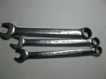 3 Piece - Metric Snap On Wrench Oexm 9, 10, 12, Usa. Fixed Price $34.95.