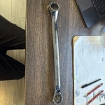 Snap On XB4446A 1-3/8 1-7/16" 12-PT Sae Flank Drive 10 Offset Box Wrench New. Fixed Price $161.34.