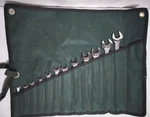 Craftsman 12PC Sae 6 Pointcombination Wrench Set Usa 1/4-7/8". Fixed Price $189.99.