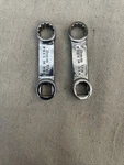 Snap-on 3/8 Drive 7/16", Spline Torque Adaptor. FRES14 Usa 2 Pc. Fixed Price $49.99.