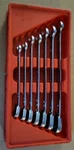 Snap Tools 7PSC Flank Drive Combination Ratcheting Wrench Set Sae Metric Usa. Fixed Price $325.00.