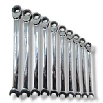 Snap-on Srxrm 10 Piece Ratcheting Combination Wrench Set Hand Tools Usa. Fixed Price $399.00.