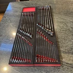 Snap On SOEXMET01FBR, SOEXSAE01FBR 38 Pc Metric Foam Sets Combo Value Pack. Fixed Price $2395.00.