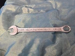 Vintage Master Mechanic T6118 Combination Wrench 9/16", Usa, Nos. Fixed Price $8.99.