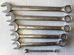 Promark 6 Piece Combination Wrench Set Made Tiawan Used 1/4 -7/8. Fixed Price $14.88.