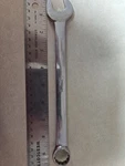 Snap-on 9-1/2" Long Metric OEXM180 18MM Combination Wrench. Fixed Price $27.95.