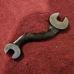 Vintage Williams Curved Wrench 662D 7/16" - 1/2" Openings. Fixed Price $8.99.