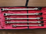 Snap-on XFRRM705 Ratchet Box End Wrench. Fixed Price $1329.92.