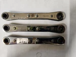 Snap-on Tools Ratcheting Box End Wrench 1/4 5/16 Pt R810SC Usa. Fixed Price $14.99.