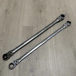Matco Metric 17MM 19MM Xl Extra Long Double Flex Head Wrenches Needs Repair. Fixed Price $155.00.