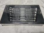 Snap-on 7-PC 12-PT Flank Drive Combo Wrench Set Metric, 10MM-16MM, Chrome N0S. Fixed Price $159.00.