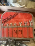 Vintage Snap-on 7PC Metric Ignition Wrench Set 4MM To 9MM C700 Usa. Fixed Price $165.00.