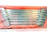 New Snap-on 3/8" Thru 3/4" 12-POINT Box Reversible Ratchet Wrench Set SOXRR707A. Fixed Price $399.99.