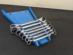 #BO448 Snap On Xsm 12-PT Metric Short 10 Offset Box Wrench. Fixed Price $189.95.