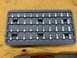 Blue-point Tools 40-PC 1/4" Drive Stubby Bit Socket Set BLPBSS40. Fixed Price $150.00.