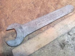 Stewart Warner 326740-1 1-3/16" Alignment Wrench Obstruction Tool Thin Open End. Fixed Price $10.00.