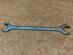 Vintage Bonney Rare Outline Open End Wrench 3/8 & 7/16 E1214. Fixed Price $7.00.