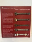 Snap-on Tools Wrenches Store Display Htf. Fixed Price $249.99.