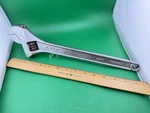 Vintage Irega No 77-15" Adjustable Wrench Drop Forged Alloy Made Spain. Fixed Price $24.95.