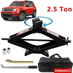 For Jeep Renegade 2.5TON Car Scissor Jack Set Spare Tire Lug Wrench Tool Kit. Fixed Price $72.99.