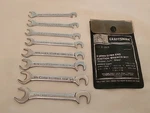 Sears Craftsman Tools Usa 8 Piece Open-end Way Offset Ignition Wrench 4306. Fixed Price $19.59.