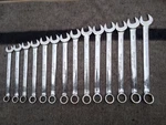 Armstrong 14PC Large Metric Long Combination Wrench Set 18MM To 32MM Usa Jumbo. Fixed Price $199.00.
