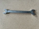 Snap On 7/16 And 3/8 Open Ended Spanner/wrench RS1214A Pat No 3273430 Usa. Fixed Price $23.83.