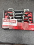 Sears Craftsman Nos 5PC Full Polish Flare Nut Wrench Set Metric 42013 Import. Fixed Price $59.95.