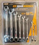 Gearwrench 8PC Sae 120XP Xl Ratcheting Spline Wrenches 5/16 To 3/4 W/pouch 86455. Fixed Price $185.99.