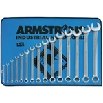 Armstrong 15PC Long Combination Wrench Set, Metric 12PT Satin Finish Usa 52-682. Fixed Price $285.00.