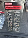 Sears Craftsman 3/8" Drive Metric Mm Flare Nut Crowfoot Wrench Set Usa Nos 42048. Fixed Price $289.95.