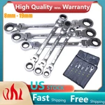 6X Double Box End Metric Ratcheting Wrench Flex-head Heavy Duty Spanner REF97428. Fixed Price $40.89.