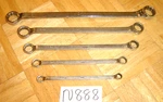 Mac Tools 5 Piece Sae. Box-end Wrench Set 12 Point 3/8 Inch. Fixed Price $150.00.