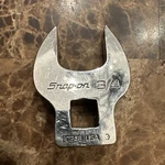 Snap On FC24B 3/8" Dr 3/4" Open-end Crowfoot Wrench Aircraft Tool. Fixed Price $15.00.