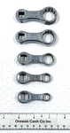 Mac Tools 5 Piece Torque Adapter Set 3/8-3/4 CB24 CB22 CB18 CB14 CB12 Crow. Fixed Price $99.99.