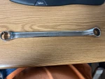 Snap On 1-1/8 & 1-3/16 Offset Double Box End Wrench -- XB3638A#1**1*. Fixed Price $99.99.