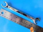 New, Mac Tools 9/16 In. Combo Open End Flare Nut Wrench Part #FC186. Fixed Price $44.00.