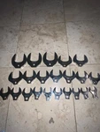 Snap On Tools 22PC 1/2" Drive Sae Master Sco Crowfoot Wrench Set. Fixed Price $800.00.