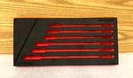 Snap-on Tools FMWR08BR 6PC Metric Wrench Organizer Red Foam 17 18 19 21 22 24. Fixed Price $59.99.