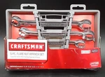 Nos Craftsman 5-PC Flare Nut Wrench Set 9MM -18MM Metric 9-42013. Fixed Price $59.75.