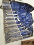 Bonney Tools Usa 11PC Double Open-end Metric 6MM 32MM Wrench Set W/ Kit Bag. Fixed Price $145.00.